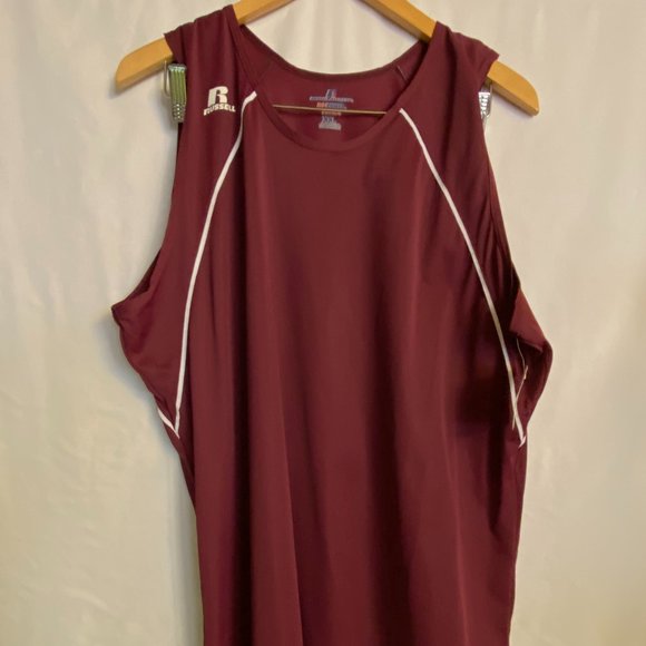 Rawlings Athletics Woman's Tank Maroon/White Dri-Power XXL NWT - Picture 1 of 5